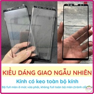 Kính cường lực Samsung Note 8/ Samsung Note 9 keo viền keo full màn cao cấp