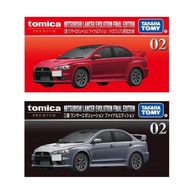 國都嚴選【TOMICA】 PREMIUM PRM 2件組 - 三菱 Lancer Evolution Final Edition 黑盒+初回版