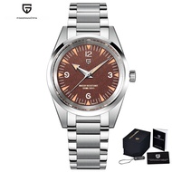 PAGANI DESIGN 2024 ใหม่ 38 มม.แฟชั่นผู้ชาย VH31 นาฬิกาควอตซ์ Sapphire สแตนเลส 10Bar กันน้ําเรืองแสง