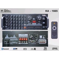 Power Mixer Blackspider Ka1665 Bluetooth Usb Sd EQUALIZER