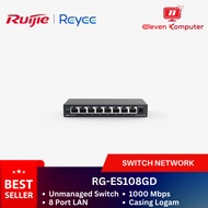 Ruijie Reyee RG-ES108GD Hub 8 Port Gigabit Unmanaged Switch Steel