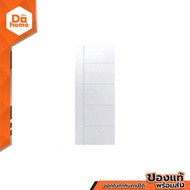 EXTERA ประตู UPVC ภายนอก 90x200 ซม. รุ่น L65 สีขาว (เจาะลูกบิด) |BAN|