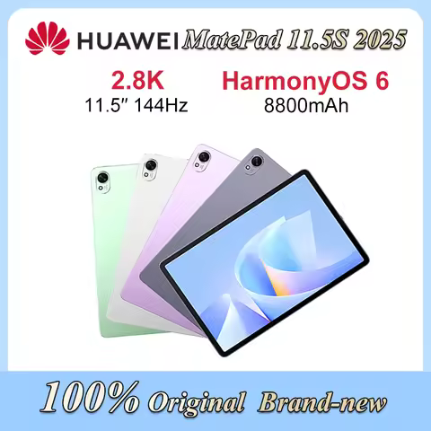 HUAWEI MatePad 11.5S 2025 Tablet WiFi 11.5-inch 2.8K 144Hz 8GB/12GB 256GB/512GB HarmonyOS 5