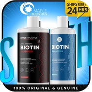 Maple Holistics Biotin Hair Shampoo for Thinning Hair | Extra Strength Biotin Volumizing  Shampoo l 