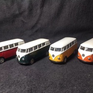 Willie Volkswagen 1962 Version Van Miniature Bus Classic Car Alloy Car Model Pull Back Toy Car