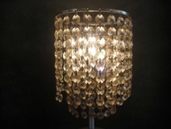 【老時光 OLD-TIME】早期二手台灣製水晶玻璃桌燈