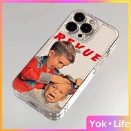Haircut Boy Case for Samsung S25 S24 S23 S22 S21 S20 Ultra A71 Soft Cover Shockproof Casing
