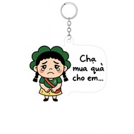 Silly Baby Meme Keychain