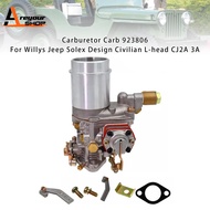 Carburetor Carb 923806 For Willys Jeep Solex Design Civilian L-head CJ2A 3A