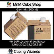 [Original] DUPLO and Akinto Ink G14 600ml for digital duplicator DP-G320,G325,G305,G315 G-14 DA14