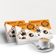 SLC Slimming Coffee 30 Days Program (3 boxes) + EMS abs stimulator + Slimming Cream