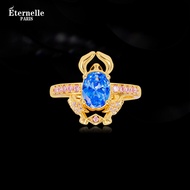 Eternelle | แหวนสัตว์กัดกินศพ Eternelle รุ่น River Nile Song สำหรับผู้หญิง สไตล์ย้อนยุค แหวนทรงเรโทร