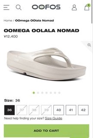OOFOS 拖鞋 OOMEGA OOLALA NOMAD