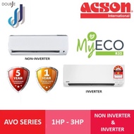 Acson Avo Series Wall Mounted R32 Non Inverter/Inverter Aircond