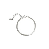 Ozzy Herringbone Bracelet (Silver)
