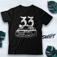 NISSAN SKYLINE R33 GT-R T-SHIRT JDM DISTRO CLOTHES