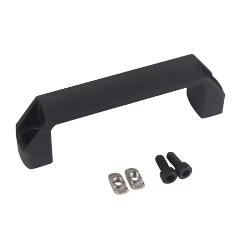 4Pcs/lot V-Slot Door Handle with Screw for 20 Series V-Slot/T-Slot with 6mm 90mm Aluminum Profiles 3