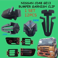 bumper garnish clip set for nissan ud cd48 ge13
