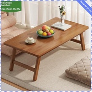 [FlowerhxyaeMY] Japanese Floor Table Accent Table Folding Coffee Table for Floor Balcony