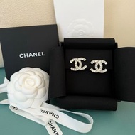Chanel 夾耳環🇯🇵大classic logo clip on earrings