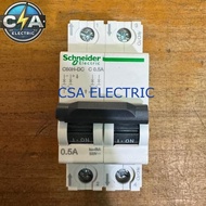 MCB DC C60H-DC 2P 0.5A A9N61520 SCHNEIDER