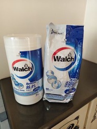 威露士濕紙巾 Walch 多用途消毒濕紙巾 桶裝84+補充90