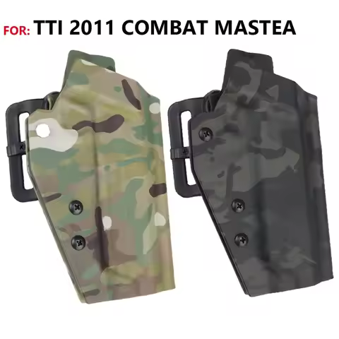 Tactical Pistol Holster For TTI 2011 COMBAT MASTER Light-Bearing Holder Quick Release Outdoor Huntin