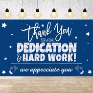 5x3ft We Appreciate You Photography Backdrop Thank You for All You Do Banner Backdrop for Teacher Em