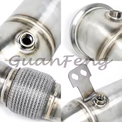 Exhaust Downpipe For Toyota Supra MKV A90 A91 MK5 2020+ For BMW 2016-2022 M240i /340i /440i/540i/740