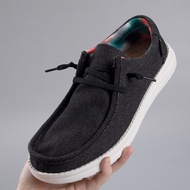 Dude Canvas Casual Shoes Large Size Men's Loafers Cloth Shoes Driving Shoes