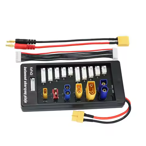 NEW XT90 EC5 EC3 XT60 T XT30 Parallel Lipo Battery Charging Board 2-6S for ISDT Q6 PL6 PL8 Charger I
