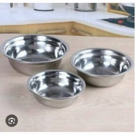 Stainless steel bowl, stainless steel bowl per piece