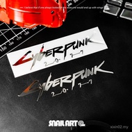 Metal Sticker Cyberpunk Cyberpunk2077 Computer Tablet Guitar Helmet Sticker PYOL