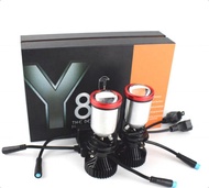 COD 2ชิ้น T75-Pro รถยนต์ ไฟหน้า LED / หลอดไฟตัดหมอก LED 150W 38000LM H4 H7 H11 HB3 9005 9006 HB4 90