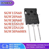 5PCS SGW15N120 SGW30N60 SGW15N60 SGW50N60HS SGW25N120 SGW20N60 G15N120 G30N60 G15N60 G50N60HS G25N12