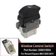 Rear Left Right Power Window Regulator Switch Control Button 8200315024 For Renault Megane 2 Scenic 