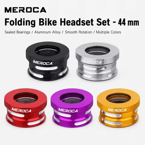 MEROCA Folding Bike Bearing Headset 44mm Internal Threadless Headsets For DAHON BYA412 P8 P18 Bicycl