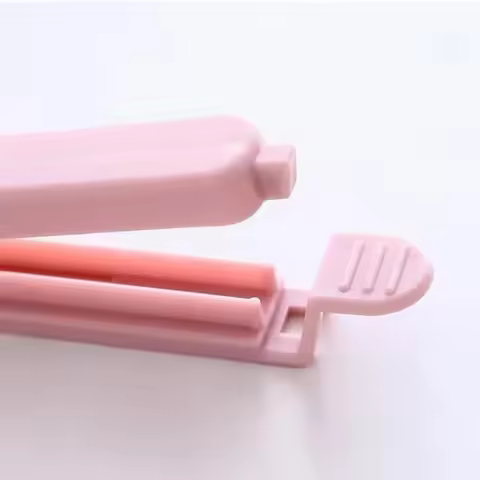 5 Food Snacks Sealing Clips 12/15.5 cm Portable Kitchen Storage Accessory Tool Elastic Fastener Bag 