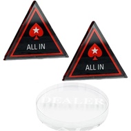 poker all in dealer button texas hold'em poker set poker set poker chips ALL IN button (poker button