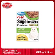 MANOON CIAO SUGOI CRUNCHY Cat Food เชาว์ อาหารสำหรับแมว ขนาด 1.14 kg