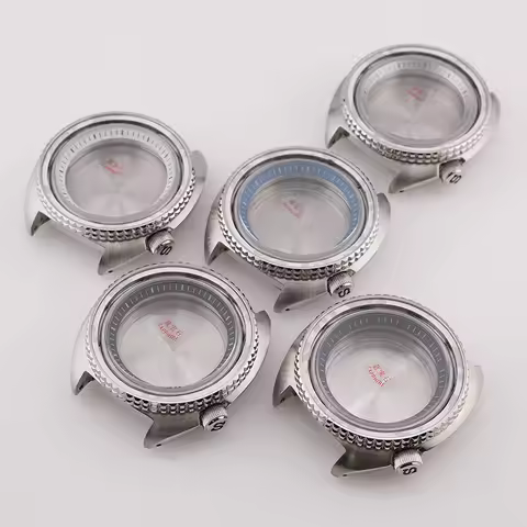 45mm Sapphire Glass Stainless Steel Dive Watch NH35 NH34 NH36 Case for Seiko Mod Prospex King Turtle