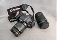 Canon 600D + 18-55mm Kit Set + EFS55-250mm 鏡頭