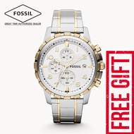 Fossil Watch FS4795 Dean Chronograph Two-Tone Stainless Steel Gent's Watch