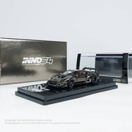 INNO 1:64 LBWK F40 Chrome Black diecast model car