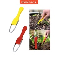 [Amleso1] Garden Weeder Premium Hand Weeder Tool for Farmland Garden Lawn