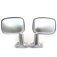 กระจกมองข้างพับมือ ชุบเงิน 1 คู่ ซ้าย-ขวา สไตล์คลาสสิค โตโยต้า แลนด์ครุยเซอร์ ปี 2523 - 2533 TOY