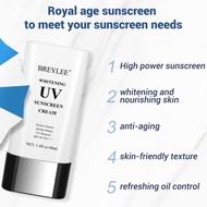 Special BREYLEE whitening UV sunscreen cream 1 .4f1 oz/40ml ..