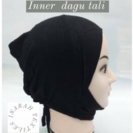 Perimum Inner Dagu Tali, Hadiah,Umrah inner hejab Soft Cotton, Stretchable, Inner Scarf Tudung ready