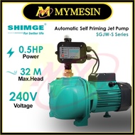MY SHIMGE SGJW-S Automatic Self-Priming Jet Pump 0.5HP I Pam Air Kebun Pam Air Rumah