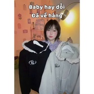 Jacket zip hoodie with wide B-shaped lace in 2 hottrend colors